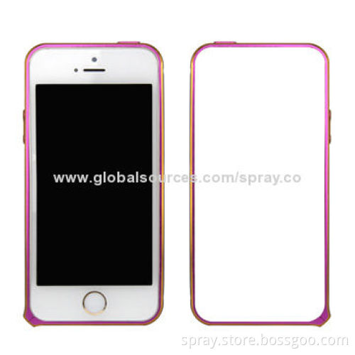 Ultra-thin 0.7mm Metal Aluminum Cellphone Cases for iPhone 5/5S, Various Colors Available